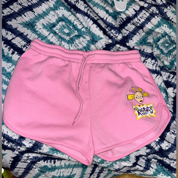 Woman’s Pink Soft Shorts ft. Cynthia - Picture 1 of 4